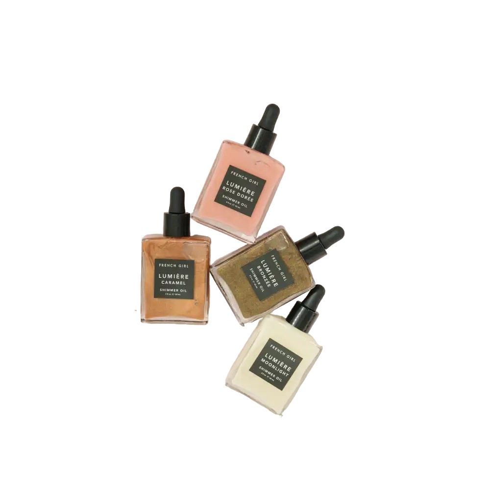 Rose Gold Shimmer Oil