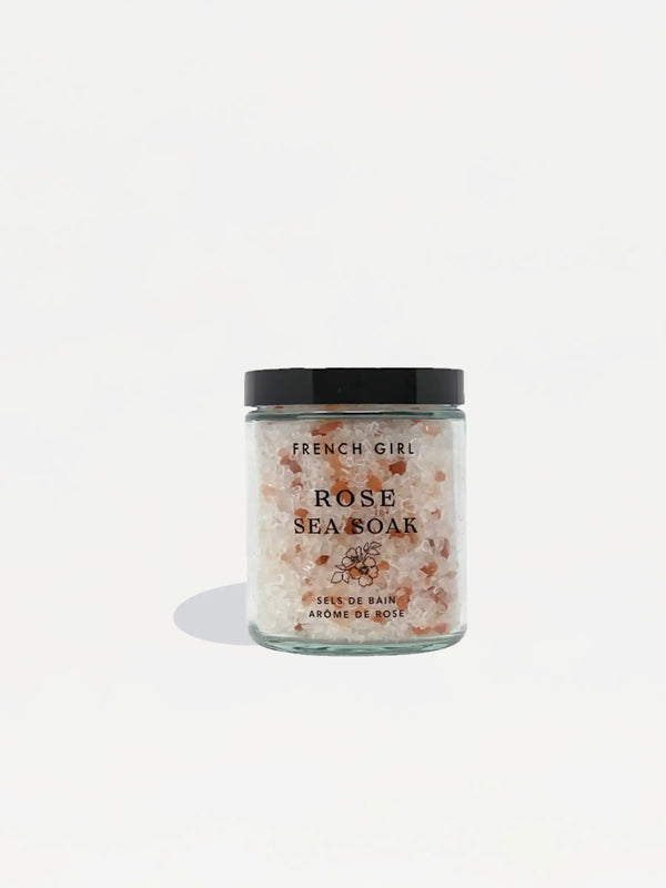 Rose Bathing Salts – mineral Dead Sea and Epsom soak with ylang ylang – BRINKH