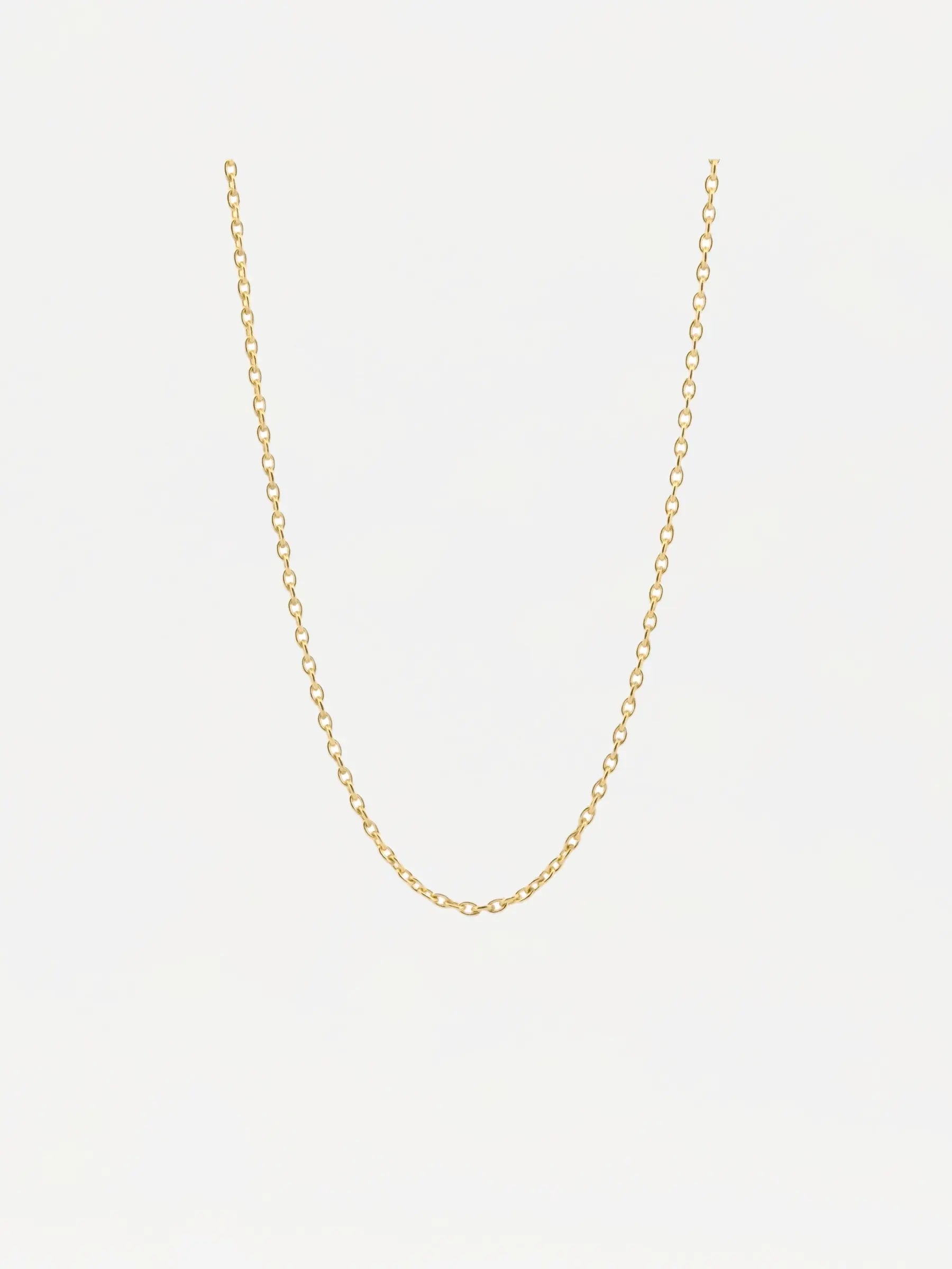 Solid Gold Charm Necklaces