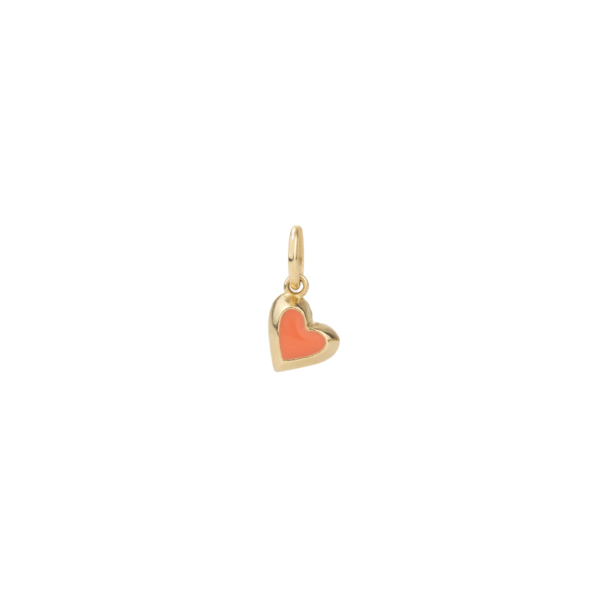 Reversible Mini Heart Charm